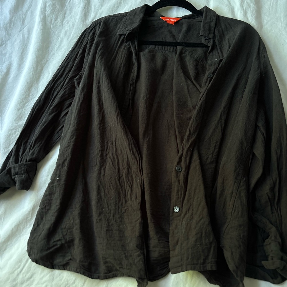 Linen button down - Picture 2 of 3